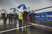New Taylor Wimpey development in Truro officially unveiled as Penn An Dre