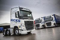 Long-time Volvo operator B & T Hicks Transport celebrate over 40 years in business