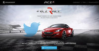Take on the new Peugeot RCZ R on Twitter