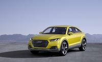 Audi TT offroad concept show car brings the best of two worlds to Beijing