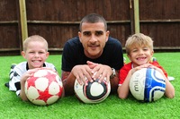 Pro footballer prefers artificial pitch from LazyLawn