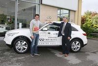 Infiniti announces tie-up with Dougie Lampkin