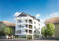 Exclusive development in Annecy with shopping and sailing on the doorstep