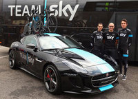 Jaguar builds F-Type Coupe to support Team Sky in Tour de France Stage 20