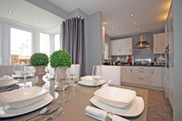 The Somerton has a open-plan kitchen and dining room