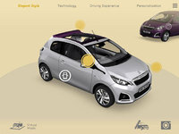 Animate your Peugeot 108 with creative new 3D and virtual reality app