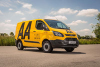 Ford Transit on patrol with the AA
