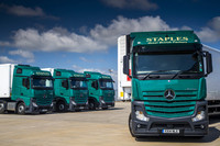 Staples reaps savings from first crop of Euro VI Mercedes-Benz Actros   