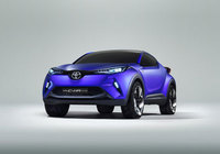 Toyota to present new C-HR Crossover Concept at the Paris Motor Show