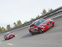 Mazda6 diesels chase speed records