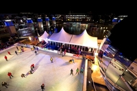 Get your skates on for festive fun at the at-Bristol ice rink!