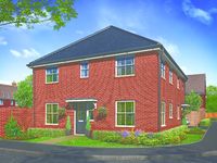 CGI of the ‘Easedale’ semi-detached house