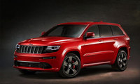 New high performance Jeep Grand Cherokee SRT Red Vapor Limited Edition
