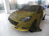 Vauxhall launch camouflage net for the Corsa: ‘D is for disappear’