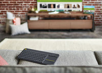 Logitech simplifies connecting your PC to your TV with new living room keyboard