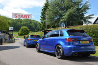 Audi launches new RS 3 Sportback at Shelsley Walsh