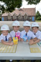 Local primary school pupils name the roads at new development in Buckinghamshire