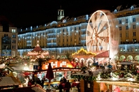 Christmas market in Cannes