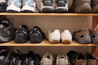 Britain’s unworn shoes could stretch around the world