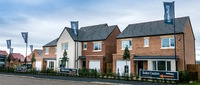Buyers admire Bellway's new show homes at Stephenson Park