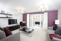 An example of a typical Taylor Wimpey showhome interior. 