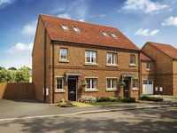 Ready to move into now – the fantastic three-storey Newstead housetype at the Marne Grange development in Colburn.