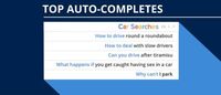 top auto completes