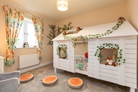 Woodland setting inspires show home interior in Dinas Powys
