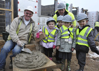Downend primary kids take tour of Page Court 
