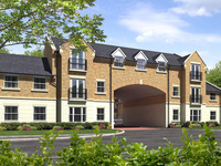 Courtyard living in Leighton Buzzard 