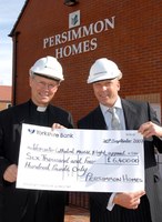 Persimmon donation boosts cathedral fund 