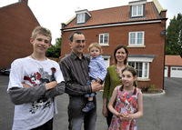 Family find dream home at Stafford Mews 