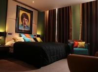 Beatles hotel commission original artwork 