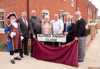   Alfred Knight Close officially unveiled in Duston