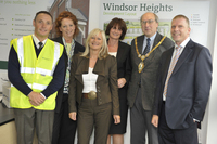  Persimmon welcomes Mayor of Redditch to Windsor Heights 