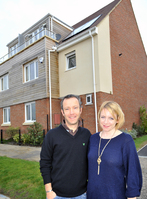 Couple save time and money by moving to new Redrow home  