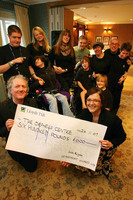 Orpheus cheque presentation