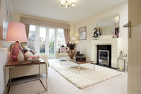 A typical living room at High Grove in Saughall