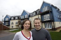 Colourful new homes provide a cheerful change