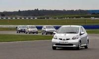 Toyota Aygo tops 90 mpg â€“ at Silverstone