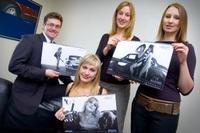 Zenith girls pose for charity calendar