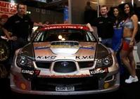 Irish Rally Champion Donnelly unveils 2007 car on the Kumho stand