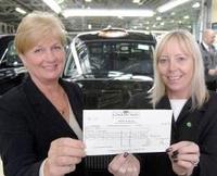 LTI Vehicles raises four- figure sum for the NSPCC
