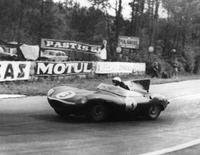 Jaguar D-Type returns to scene of historic Le Mans victory