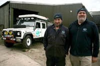 Farmer to cross Bering Straits in a Land Rover on Cooper tyres