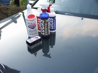 Classic engine and bodywork protection message from Lucas 