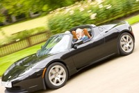 Tesla Roadster makes Royal visit to Kensington Palace