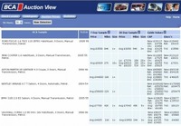 New seven day pricing on BCA Auction View