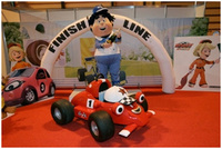 Roary the Racing Car keeps kids on track at Autosport Show