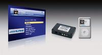 Watch full length movies stored on your iPod in your car